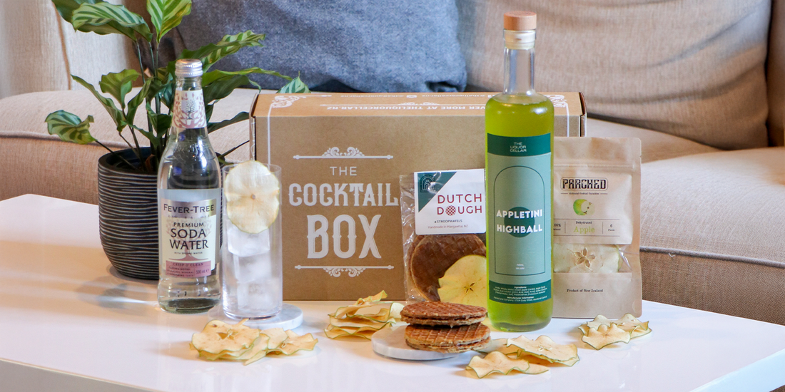 The Cocktail Box August 2025 - Appletini Highball